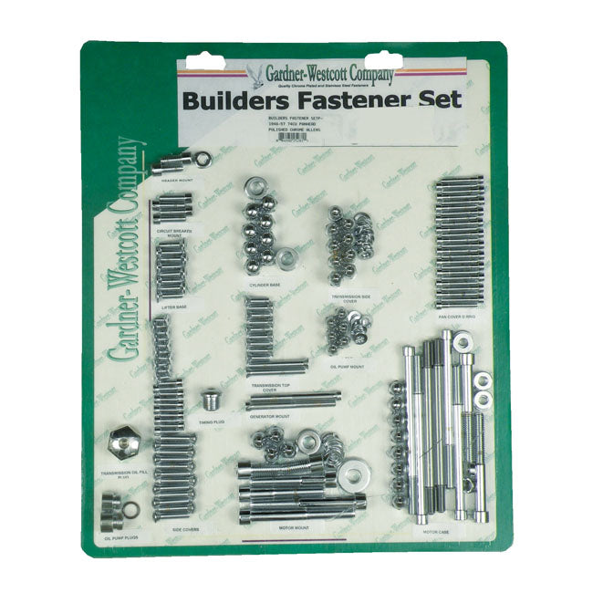 Gw Builders Fastener Set, Allen For Harley-Davidson