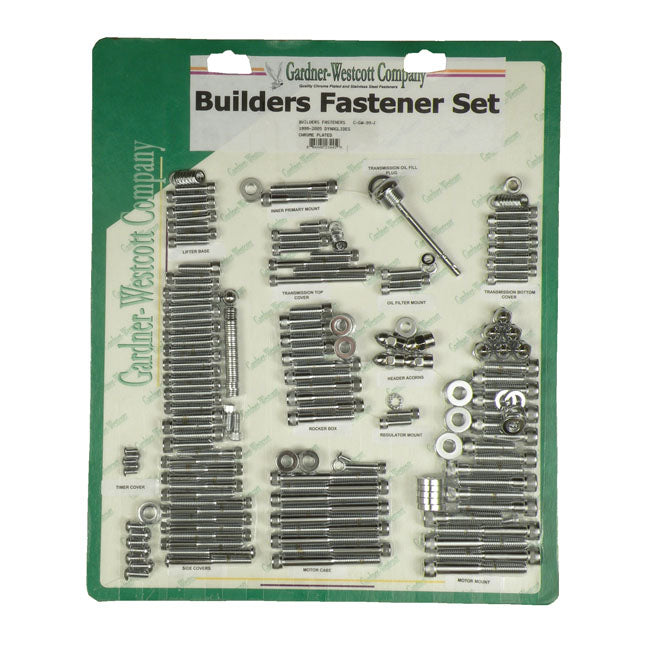 Gw Builders Fastener Set, Allen For Harley-Davidson