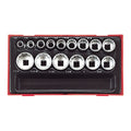 Teng Tools, 17pc 12-Point Sockets For Harley-Davidson