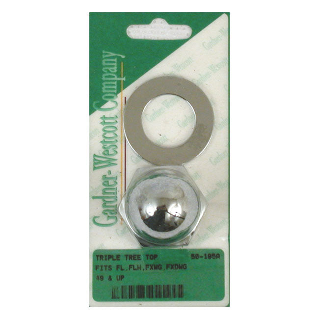 Gw, Fork Stem Nut, Acorn For Harley-Davidson