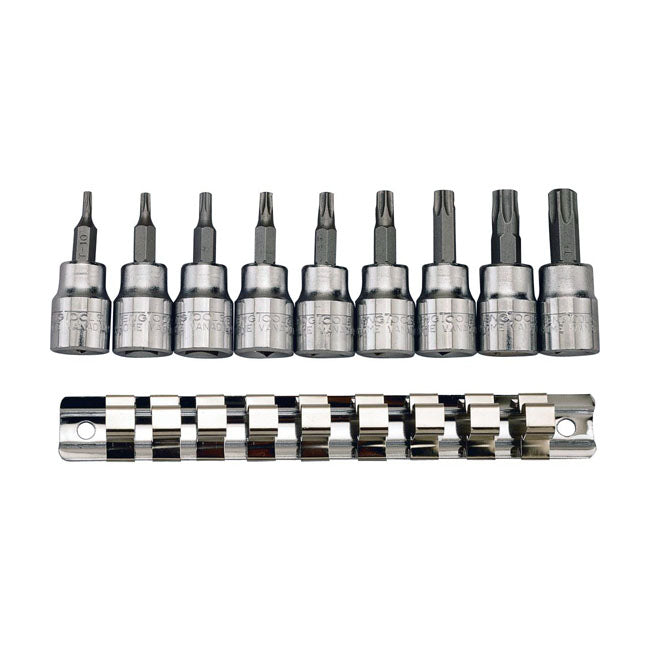 Teng Tools, Torx Sockets 3/8 Drive For Harley-Davidson