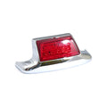 Red Rear Fender Tip With Light For Harley-Davidson