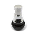Tubeless Valve Stem Black Chrome Top For Harley-Davidson