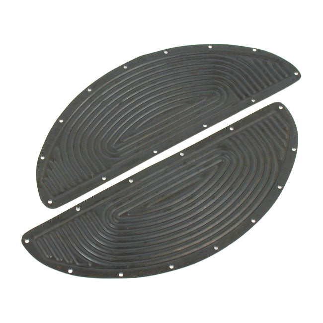 Steel Military Floorboard Plates For Harley-Davidson