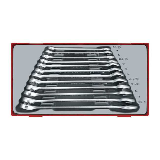 Teng Tools, Open/Box End 12pc Wrench Set For Harley-Davidson