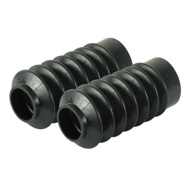 Bobber Boots Black, 39mm Tubes For Harley-Davidson