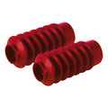 Bobber Boots Red, 39mm Tubes For Harley-Davidson