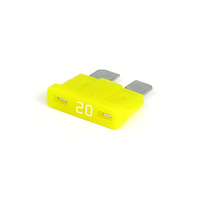 Atc Fuse With Led, 20 Amp, Yellow For Harley-Davidson