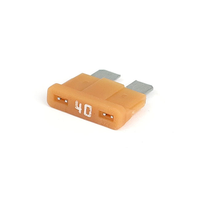 Atc Fuse With Led, 40 Amp, Amber For Harley-Davidson