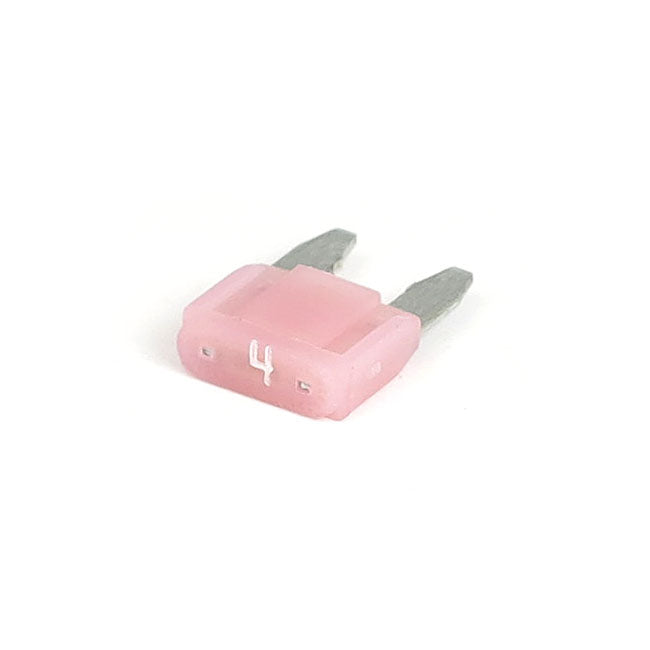 Mini Fuse With Led, 4 Amp, Pink For Harley-Davidson