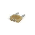 Mini Fuse With Led, 7.5 Amp, Brown For Harley-Davidson