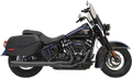 BASSANI XHAUST ROAD RAGE 2-INTO-1 SYSTEMS FOR HARLEY-DAVIDSON 2018 Black Road Rage 2-Into-1 Exhaust System