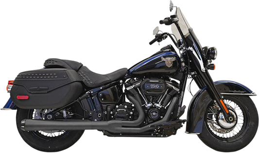 BASSANI XHAUST ROAD RAGE 2-INTO-1 SYSTEMS FOR HARLEY-DAVIDSON 2018 Black Road Rage 2-Into-1 Exhaust System