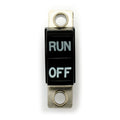 H/B Rocker Switch, Run/Off. Black For Harley-Davidson