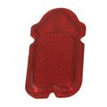 Repl. Lens, Tombstone. Red For Harley-Davidson