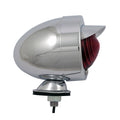 Bullet Marker Light With Visor, Red Lens For Harley-Davidson