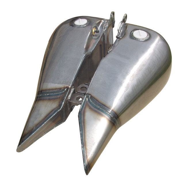 Gastank Stretched Flatside, 5 Gallon For Harley-Davidson