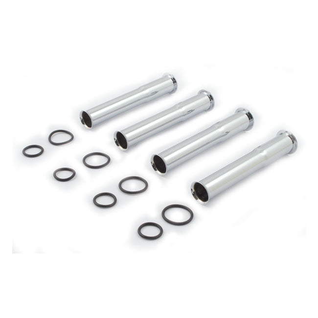 Lower Pushrod Covers, O-Ring Type For Harley-Davidson