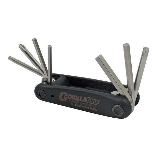 Bondhus, Gorilla Proof™ 7-1 Hawg Buddy Fold-Up Tool For Harley-Davidson