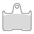 Trw Rear Disc Pad Set For Harley-Davidson