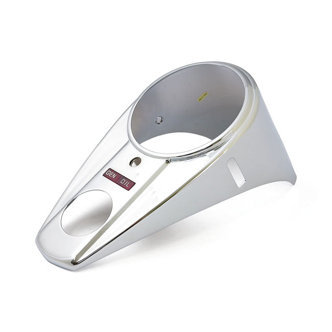 Dash Cover, 2-Light For Harley-Davidson