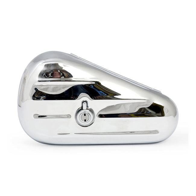 Teardrop Tool Box, Left Side For Harley-Davidson
