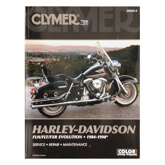Manual De Taller Para Harley-Davidson 1984-1998 Clymer Service Manual M422-3