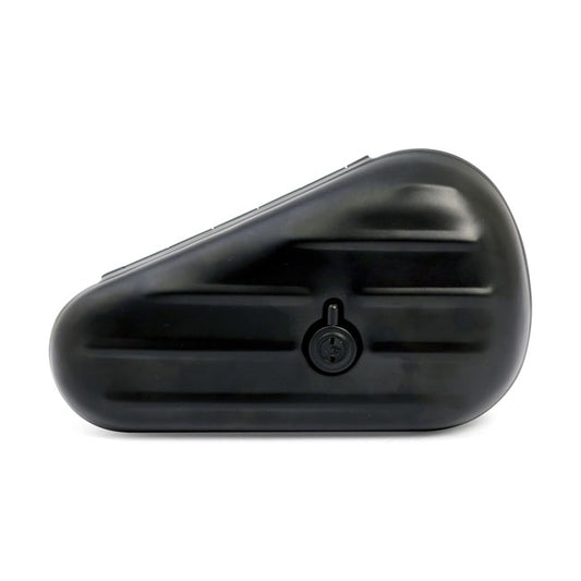 Black Teardrop Tool Box Right Side For Harley-Davidson