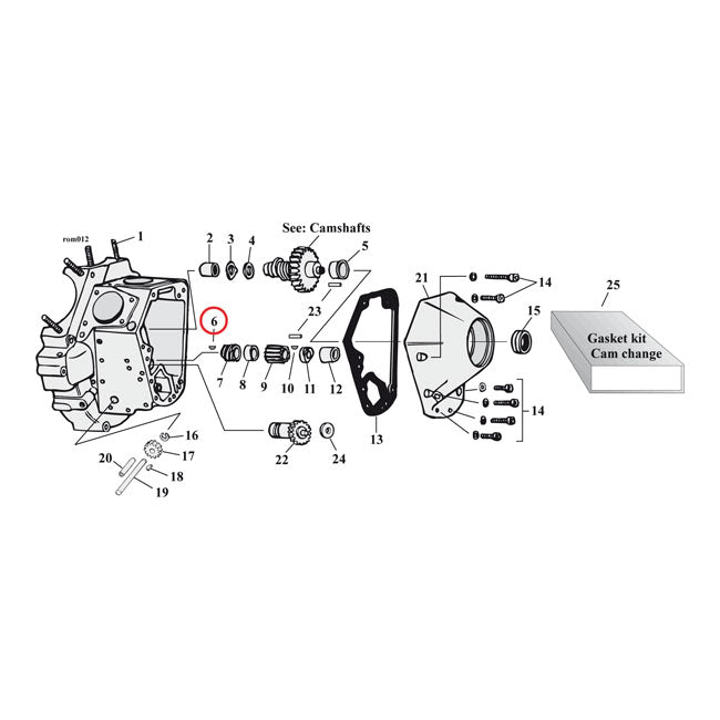 Woodruff Keys for Harley Davidson