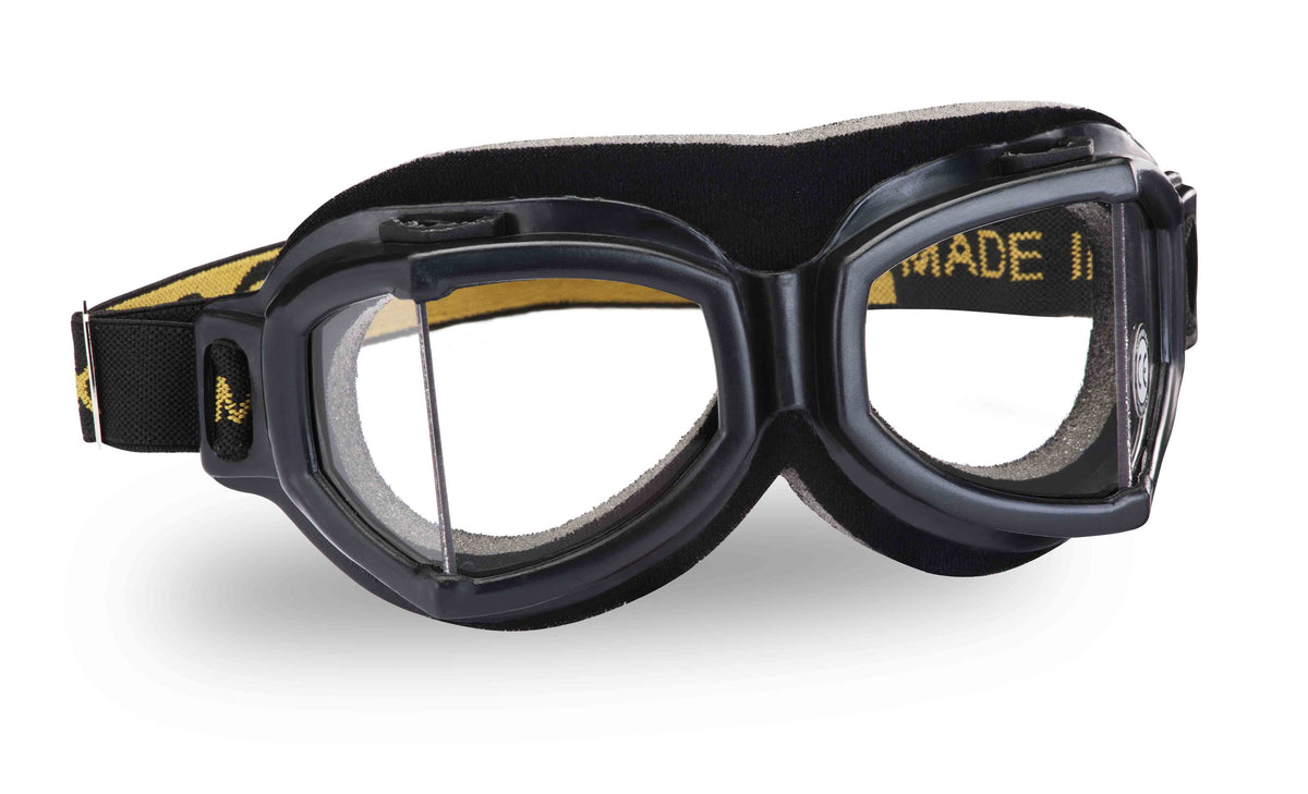 Classic Motorcycle Aviator Glasses Climax Custom 518 Googles Made in Spain