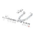 Lock Nut, Swingarm Bearing. Left For Harley-Davidson