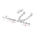 Bearing, Swingarm. Left & Right For Harley-Davidson
