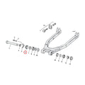 Lock Nut, Right Swingarm Bearing For Harley-Davidson