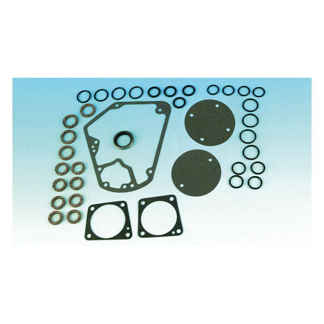 James, Cam Gear Change Gasket Kit. 70-92 BT For Harley Davidson