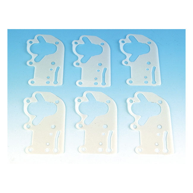 James, Oil Pump Body To Case Gaskets. Mylar For Harley Davidson