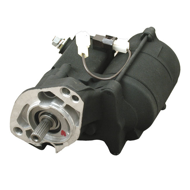 Bdl 1.4kw Starter Motor. Black Painted For Harley-Davidson