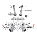 Flywheel Washer Sv, .086 Inch (OUTSIDE) For Harley-Davidson