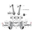 Flywheel Washer Sv, .098 Inch (OUTSIDE) For Harley-Davidson