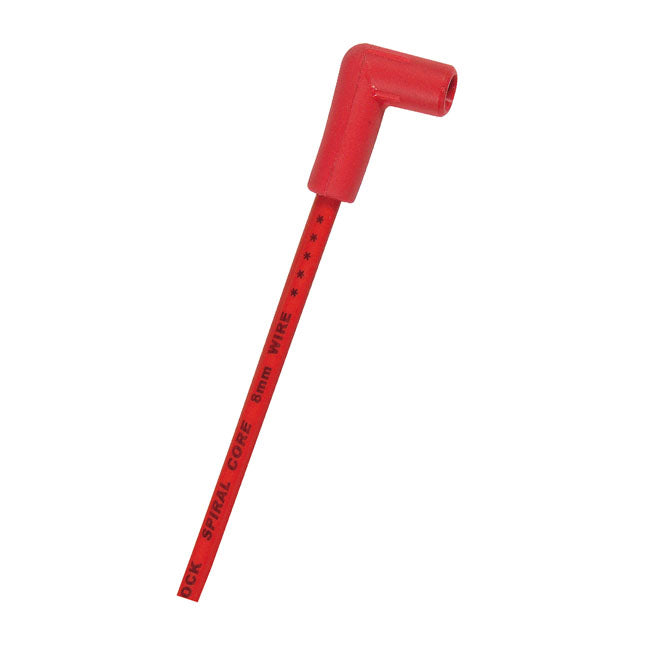 Accel 8mm S/S Wire Softail Red For Harley-Davidson