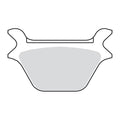 Disc Brake Pads, Rear For Harley-Davidson