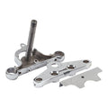 Chrome 41mm Triple Trees, Stock Style For Harley-Davidson