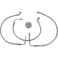 STANDARD LENGTH STAINLESS STEEL BRAKE LINE KITS FOR HARLEY-DAVIDSON