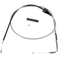 BRAIDED AND BLACK VINYL THROTTLE AND IDLE CABLES FOR HARLEY-DAVIDSON