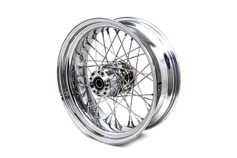 17" X 6" Rear Wheel Assembly Laced For Harley-Davidson Softail &amp; Dyna 2008-2017