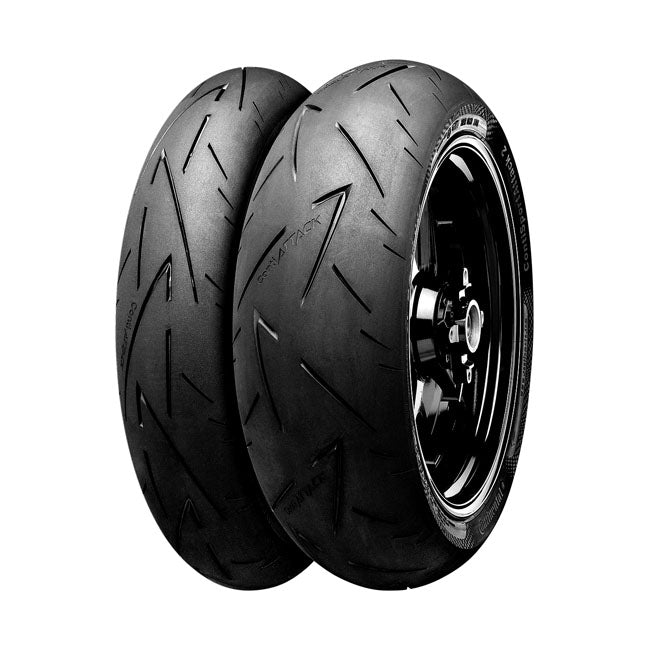 Conti Sportattack Ii 190/55zr17 Tl 75w For Harley-Davidson