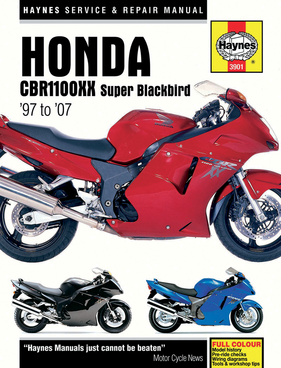 HAYNES MOTORCYCLE REPAIR MANUALS MANUAL HON CBR XX