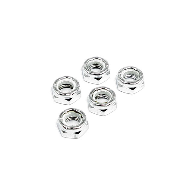 Jam Lock Nut Chrome, 5/16-24 For Harley-Davidson