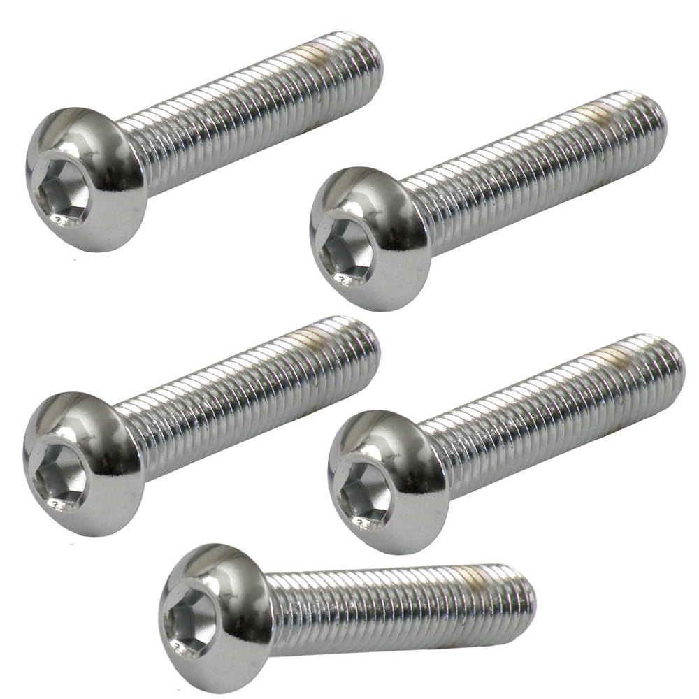 5 Screw For Harley-Davidson V-Rod Screw M6 x 1 x 8.0 Allen Button Head 4608MA