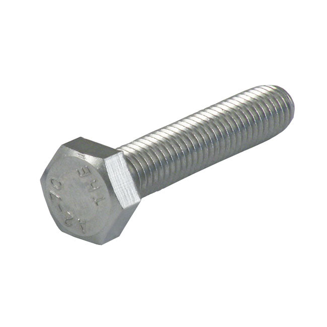 M8 X 40mm Hex Bolt, Stainless For Harley-Davidson