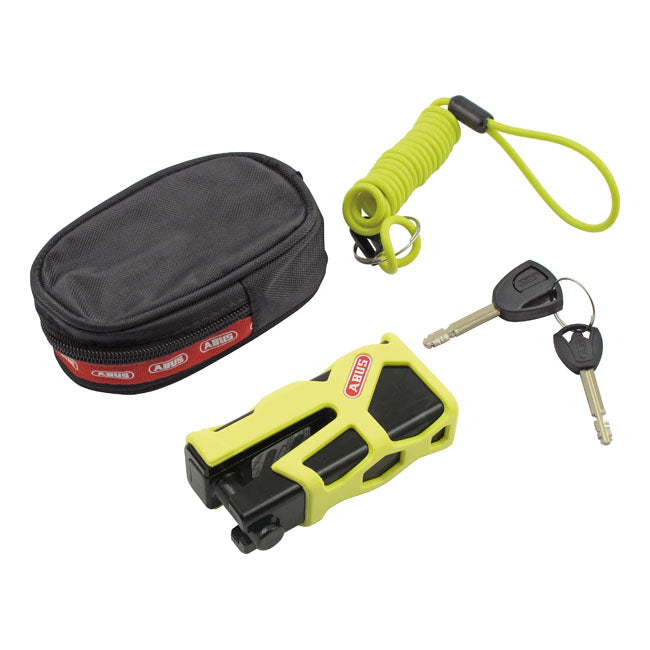 Abus Granit Sledg 77 Web Yellow For Harley-Davidson